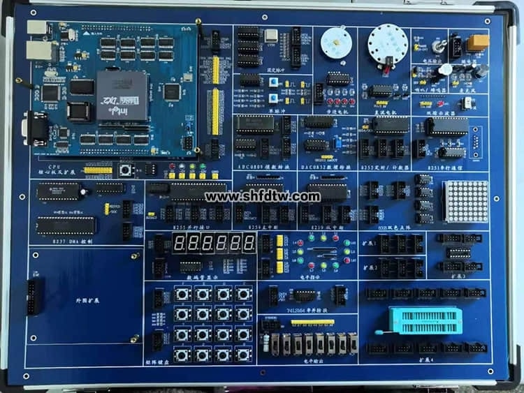 新型微机原理与接口教学系统实验箱